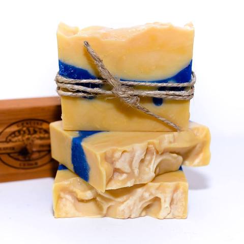 Handmade Bar Soap Cedar Saffron