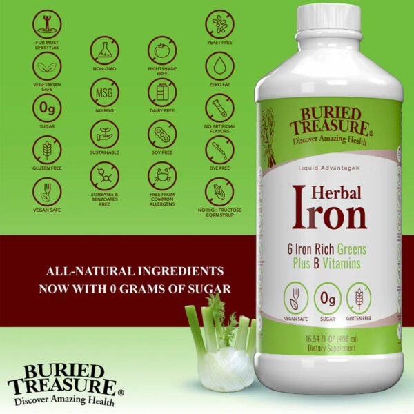 Herbal Iron supplement facts