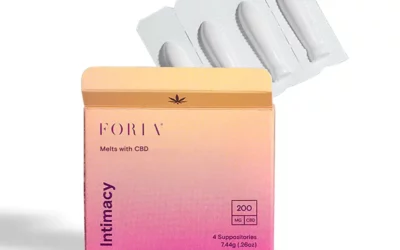 Suppository, Intimacy Melts, 50mg, FORIA